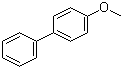 结构式 CAS# 613-37-6, 4-甲氧基联苯