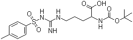 结构式 CAS# 61315-61-5, Boc-对甲基苯磺酰-D-精氨酸; N-叔丁氧羰基-N'-对甲基苯磺酰-D-精氨酸