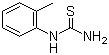 结构式 CAS# 614-78-8, N-邻甲苯基硫脲; N-(2-甲苯基)硫脲