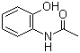 structure of CAS# 614-80-2, 2-Acetamidophenol;o-Hydroxyacetanilide; N-(2-Hydroxyphenyl)acetamide