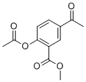 structure of CAS# 61414-18-4, Methyl 2-acetoxy-5-acetylbenzoate;methyl 5-acetyl-2-acetyloxybenzoate