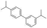 structure of CAS# 61434-46-6, 3,4'-Diisopropylbiphenyl;1-propan-2-yl-3-(4-propan-2-ylphenyl)benzene