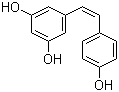 结构式 CAS# 61434-67-1, 顺式白藜芦醇