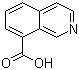 structure of CAS# 61563-43-7, Isoquinoline-8-carboxylic acid
