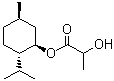 structure of CAS# 61597-98-6, L-Menthyl lactate