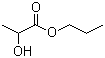 structure of CAS# 616-09-1, Propyl lactate;Lactic acid n-propyl ester