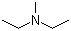 structure of CAS# 616-39-7, N,N-Diethylmethylamine;N-Methyldiethylamine