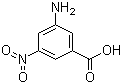 structure of CAS# 618-84-8, 3-Amino-5-nitrobenzoic acid
