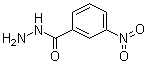 structure of CAS# 618-94-0, 3-Nitrobenzhydrazide;3-Nitrobenzohydrazide; 3-Nitrobenzoic acid hydrazide; 3-Nitrobenzoyl hydrazide; 3-Nitrobenzoylhydrazine; INHd 20; NSC 123864; NSC 3558; m-Nitrobenzoylhydrazide
