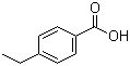 结构式 CAS# 619-64-7, 对乙基苯甲酸; 4-乙基苯甲酸