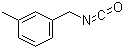 structure of CAS# 61924-25-2, 1-(Isocyanatomethyl)-3-methylbenzene;3-Methylbenzyl isocyanate