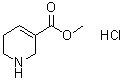 structure of CAS# 6197-39-3, Guvacoline hydrochloride;Methyl 1,2,5,6-tetrahydro-3-pyridinecarboxylate hydrochloride