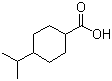 结构式 CAS# 62067-45-2, 异丙基环己基甲酸; 异丙基环己甲酸
