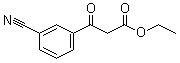 结构式 CAS# 62088-13-5, 3-(3-氰基苯基)-3-氧代丙酸乙酯