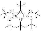 structure of CAS# 620945-29-1, Bis[mu-(2-methyl-2-propanolato)]tetrakis(2-methyl-2-propanolato)diiron stereoisomer