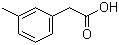 结构式 CAS# 621-36-3, 3-甲基苯乙酸; 间甲苯乙酸