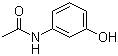 structure of CAS# 621-42-1, 3'-Hydroxyacetanilide;BS 479; BS 749; Metacetamol; Metalid; N-(3-Hydroxyphenyl)acetamide; N-Acetyl-3-hydroxyaniline; N-Acetyl-m-aminophenol; NSC 3990; Pedituss; Pyrapap; Rystal; m-(Acetylamino)phenol; m-Acetamidophenol; m-Hydroxyacetanilide