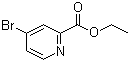 结构式 CAS# 62150-47-4, 4-溴吡啶-2-甲酸乙酯