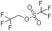 结构式 CAS# 6226-25-1, 2,2,2-三氟乙基三氟甲烷磺酸酯; 三氟甲磺酸三氟乙酯