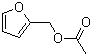 乙酸糠酯分子结构 (CAS 623-17-6)