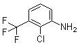 结构式 CAS# 62476-58-8, 2-氯-3-(三氟甲基)苯胺
