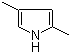 structure of CAS# 625-82-1, 2,4-Dimethylpyrrole;2,4-Dimethyl-1H-pyrrole