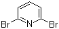 structure of CAS# 626-05-1, 2,6-Dibromopyridine