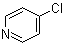 structure of CAS# 626-61-9, 4-Chloropyridine;gamma-Chloropyridine