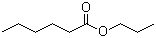 Propyl hexanoate molecular structure (CAS 626-77-7)