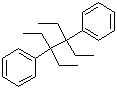 structure of CAS# 62678-48-2, 3,4-Diethyl-3,4-diphenylhexane;1,1,2,2-Tetraethyl-1,2-diphenylethane