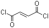 structure of CAS# 627-63-4, Fumaryl chloride;2-Butenedioyl dichloride