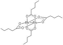 结构式 CAS# 62728-88-5, 四(戊酸)二铑