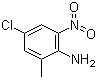 structure of CAS# 62790-50-5, 4-Chloro-2-methyl-6-nitroaniline;4-Chloro-6-nitro-o-toluidine