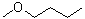 Butyl methyl ether molecular structure (CAS 628-28-4)