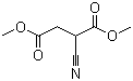 结构式 CAS# 6283-71-2, 2-氰基丁二酸二甲酯
