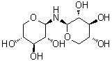 结构式 CAS# 62983-70-4, 二-beta-D-吡喃木糖基胺