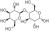 structure of CAS# 63-42-3, Lactose;D-(+)-Lactose; 4-(beta-D-Galactosido)-D-glucose; Lactosum anhydricum