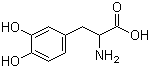 3,4-Dihydroxy-DL-phenylalanine molecular structure (CAS 63-84-3)