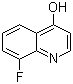 结构式 CAS# 63010-71-9, 8-氟喹啉-4-醇