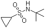 structure of CAS# 630421-42-0, N-(tert-butyl)cyclopropanesulfonamide;N-tert-Butyl cyclopropanesulfonamide