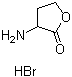 结构式 CAS# 6305-38-0, alpha-氨基-gamma-丁内酯氢溴酸盐