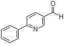 结构式 CAS# 63056-20-2, 6-苯基吡啶-3-甲醛