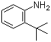 structure of CAS# 6310-21-0, 2-tert-Butylaniline