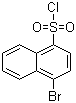 结构式 CAS# 63279-36-7, 4-溴-1-萘磺酰氯