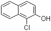 结构式 CAS# 633-99-8, 1-氯-2-萘酚