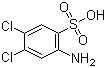 3,4-二氯苯胺-6-磺酸分子结构 (CAS 6331-96-0)
