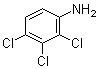 2,3,4-Trichloroaniline molecular structure (CAS 634-67-3)