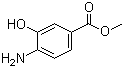 结构式 CAS# 63435-16-5, 4-氨基-3-羟基苯甲酸甲酯