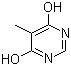 structure of CAS# 63447-38-1, 4,6-Dihydroxy-5-methylpyrimidine;5-Methylpyrimidine-4,6-diol; 5-Methyl-4,6-pyrimidinediol