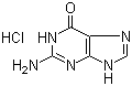 Guanine hydrochloride molecular structure (CAS 635-39-2)